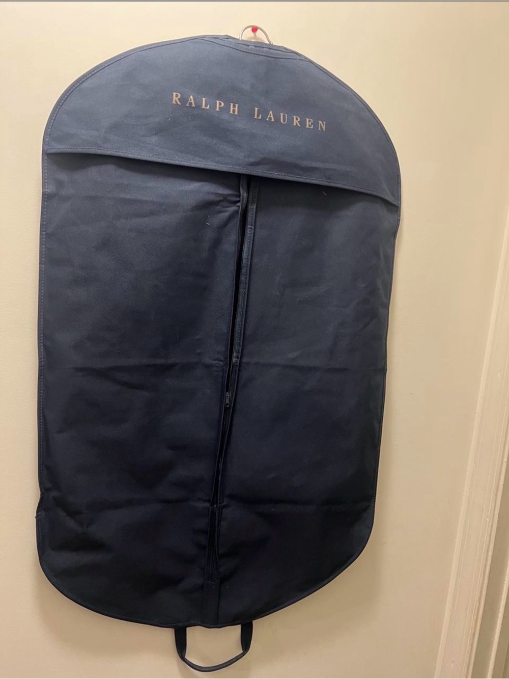 Ralph Lauren Navy Suit Garment Bag